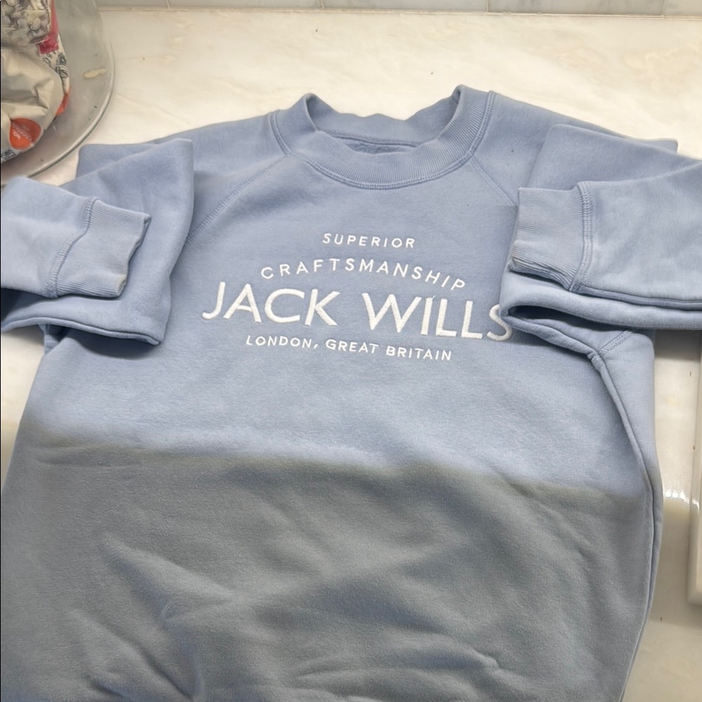 Jack Wills Blue Crewneck Sweater